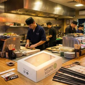 vensterdoos voor sushi