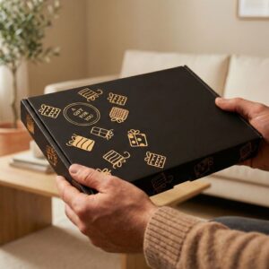 Brievenbusdoosje met bedrukking